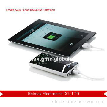 portable power bank dual port 10000mA